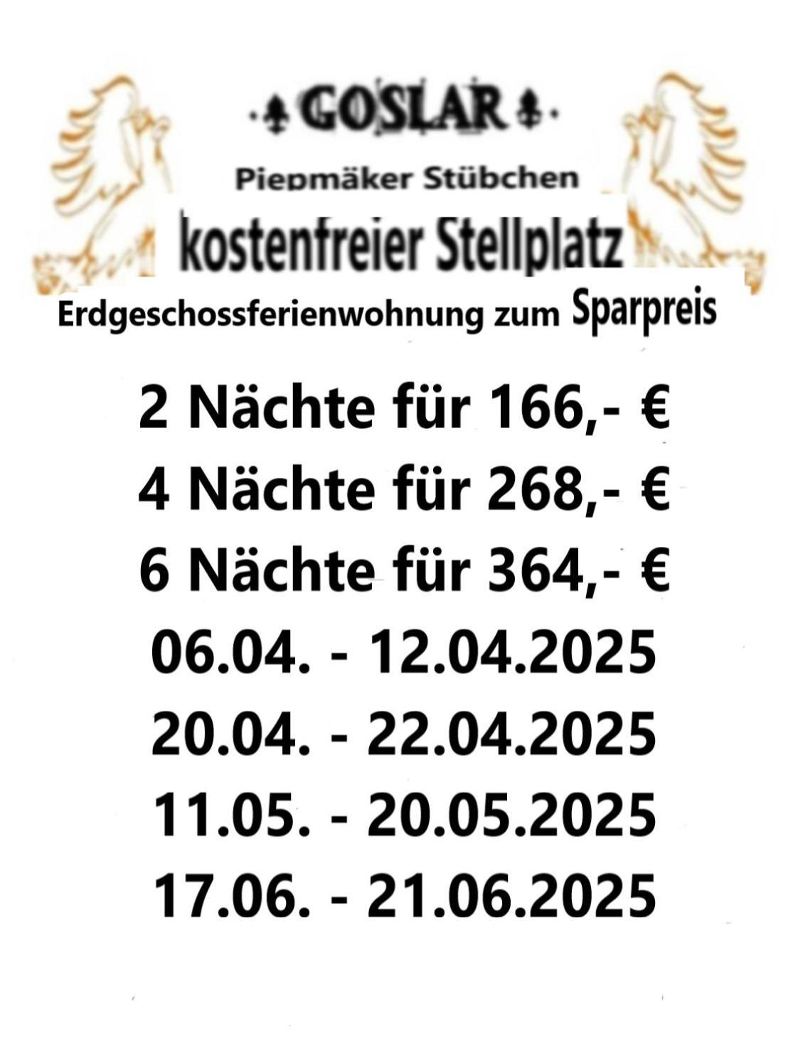 Apartamento Piepmäker Stübchen Goslar Exterior foto