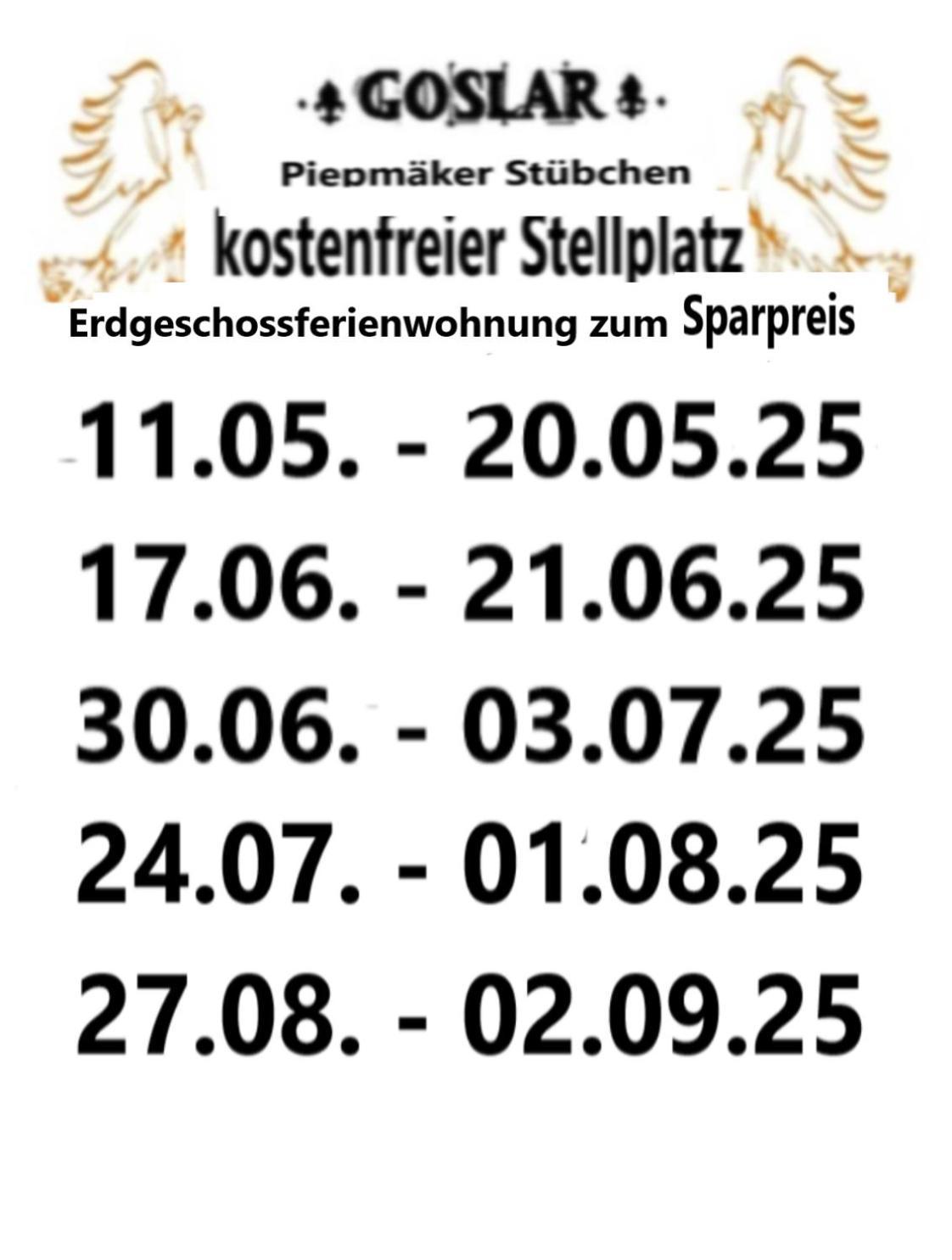 Apartamento Piepmäker Stübchen Goslar Exterior foto