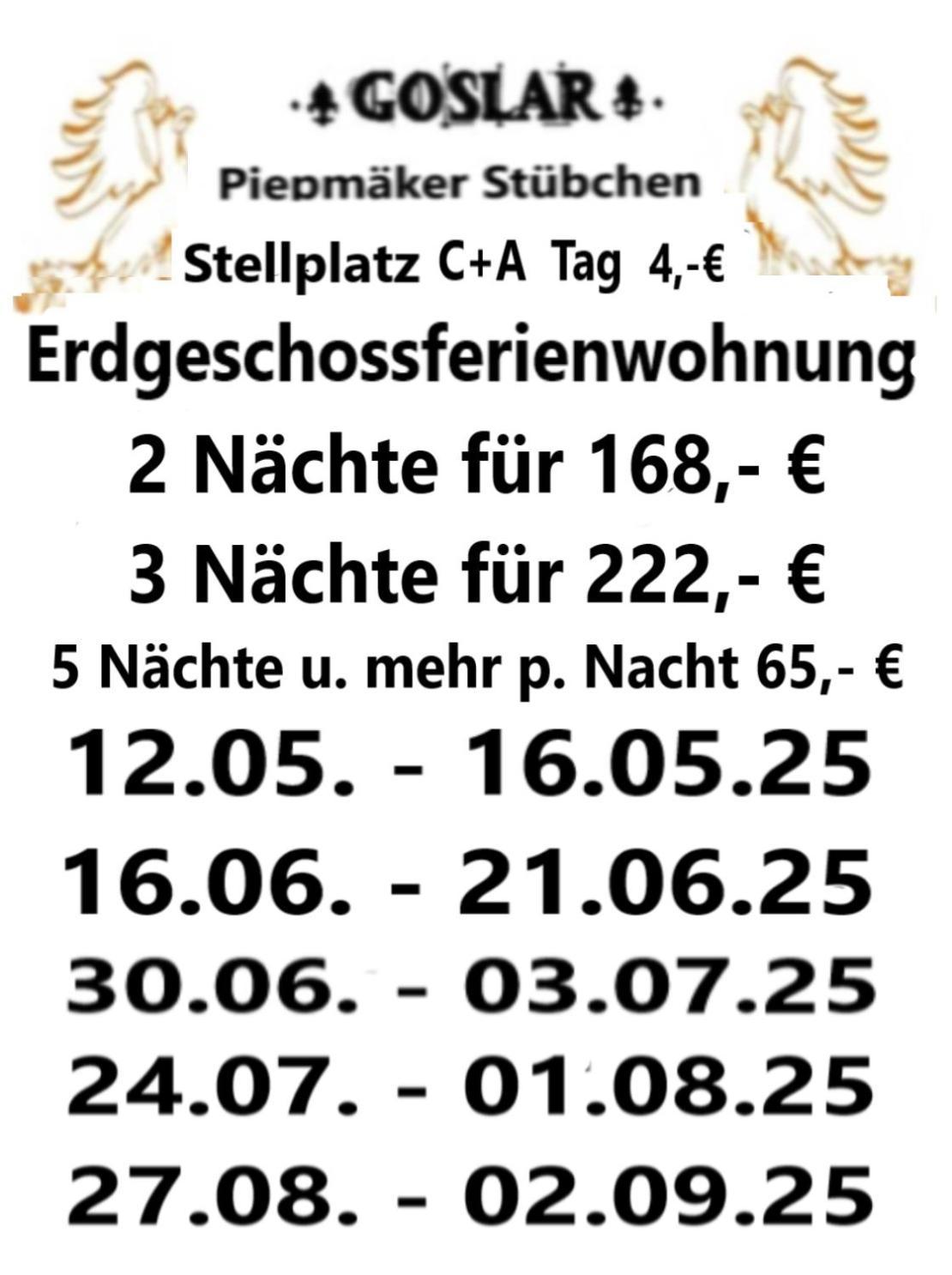 Apartamento Piepmäker Stübchen Goslar Exterior foto